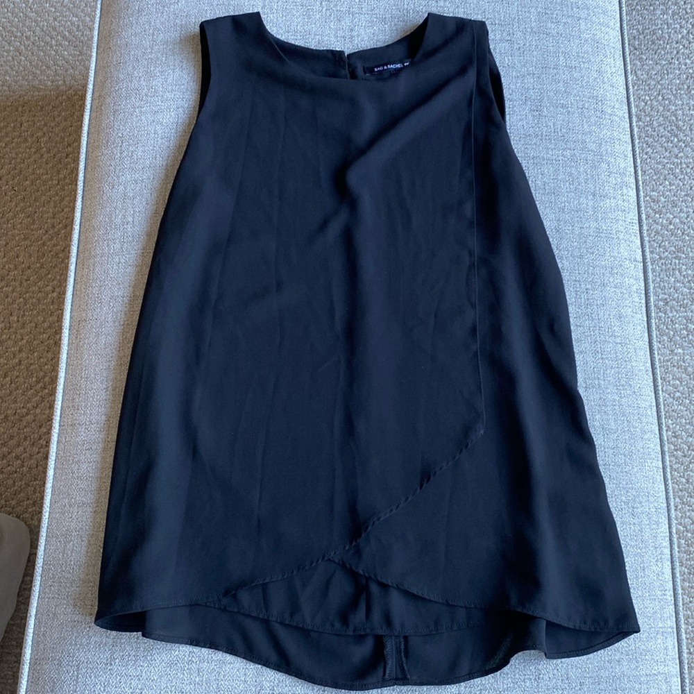 Black Sleeveless Blouse